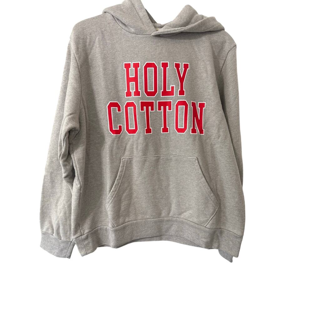 HOLY COTTON PULLOVER HOODIE Men’s XL
"GREY"
